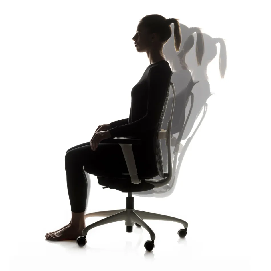 Sedia da Ufficio Ergonomica e Girevole con Braccioli Made in Italy - Fulvio Viadurini