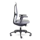 Sedia da Ufficio Ergonomica e Girevole con Braccioli Made in Italy - Fulvio Viadurini