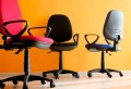 Sedia da Ufficio Ergonomica Girevole con Braccioli in Tessuto – Concetta
