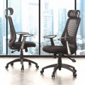 Sedia da Ufficio Operativa e Semidirezionale in Tecnorete Nera – Gerlanda