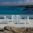 Sedia Design da Interno o Esterno in Plastica Colorata 2 Pezzi - Lily by Myyour Viadurini