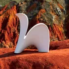 Sedia Design da Interno o Esterno in Plastica Colorata 2 Pezzi - Lily by Myyour Viadurini