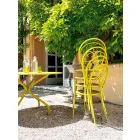 Sedia Impilabile per Esterno in Metallo Made in Italy, 2 Pezzi - Balia Viadurini