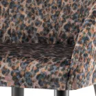 Sedia in Tessuto con Struttura in Acciaio Made in Italy 4 Pezzi - Tagata Viadurini