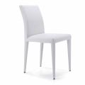 Sedia Living Imbottita Completamente Rivestita Made in Italy – Marziana