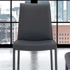 Sedia Living Moderna Imbottita e Rivestita Made in Italy – Monnalisa Viadurini