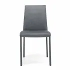 Sedia Living Moderna Imbottita e Rivestita Made in Italy – Monnalisa Viadurini