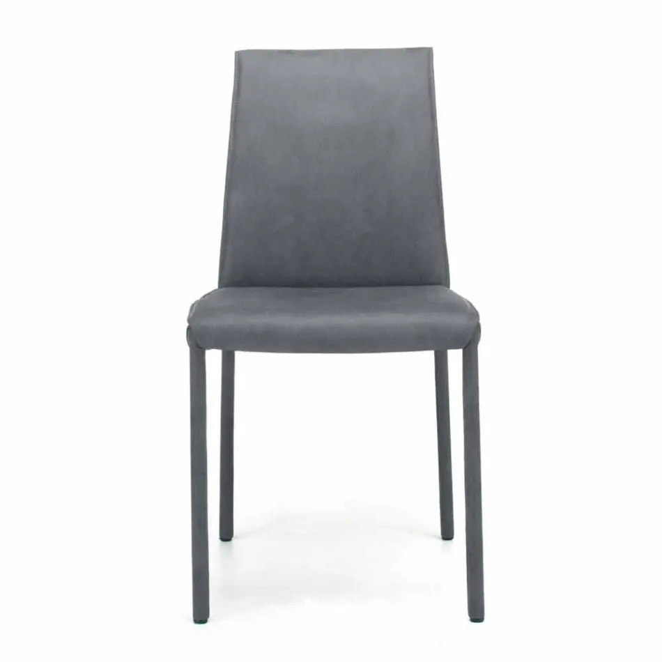 Sedia Living Moderna Imbottita e Rivestita Made in Italy – Monnalisa Viadurini