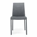 Sedia Living Moderna Imbottita e Rivestita Made in Italy – Monnalisa