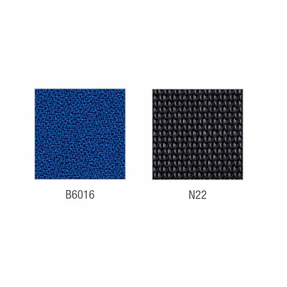Sedia operativa e semidirezionale in tessuto prodotta in Italia Mina Viadurini