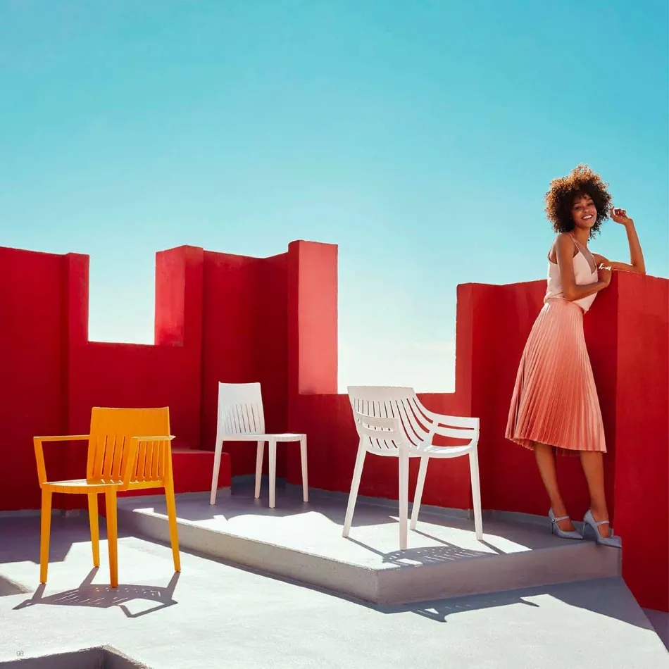 Sedia per giardino in polipropilene Spritz by Vondom, design moderno Viadurini