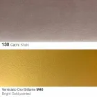 Sedia per Sala da Pranzo in Tessuto con Gambe Oro Made in Italy - Marchesi Viadurini