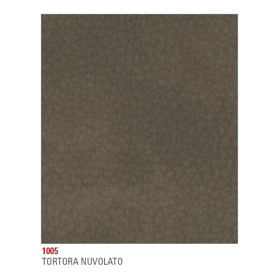 Sedia per Sala da Pranzo Rivestita in Ecopelle Made in Italy, 2 Pezzi - Belga Viadurini