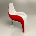 Sedia/Poltrona Design in Adamantx® Helled Made in Italy Viadurini