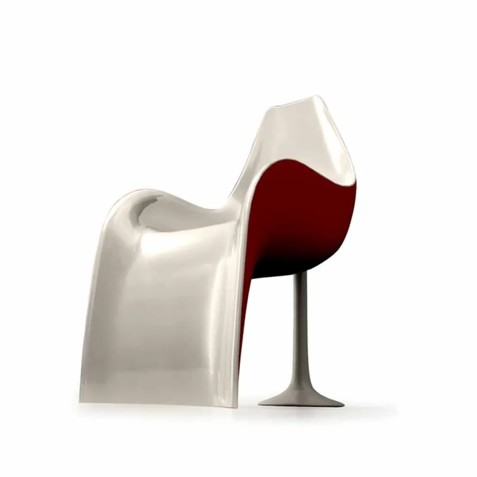 Sedia/Poltrona Design in Adamantx® Helled Made in Italy Viadurini