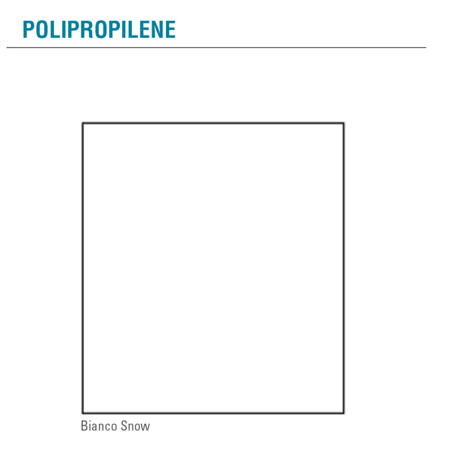 Sedia Soggiorno in Polipropilene Colorato Made in Italy, 4 Pezzi - Marbella Viadurini