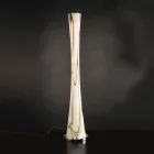Selene Clessidra lampada da terra in vetro soffiato Ø36 H175cm  Viadurini