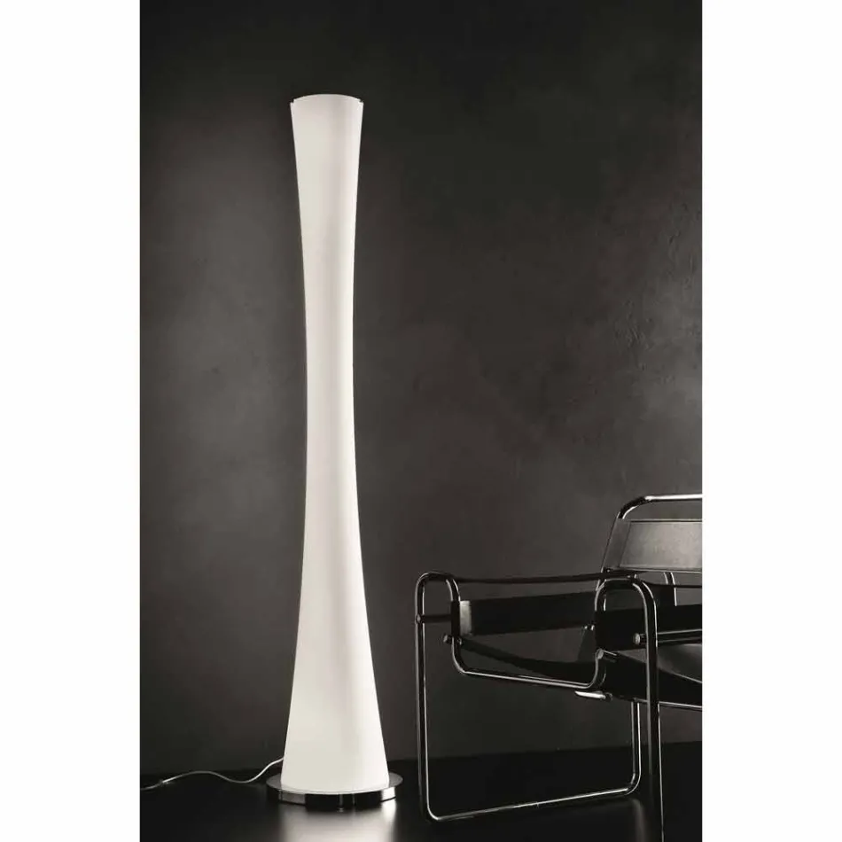 Selene Clessidra lampada da terra in vetro soffiato Ø36 H175cm  Viadurini