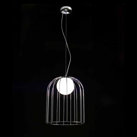 Selene Kluvì lampada a sospensione in vetro soffiato Ø33 H 41/150 cm Viadurini