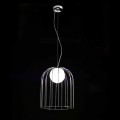 Selene Kluvì lampada a sospensione in vetro soffiato Ø33 H 41/150 cm