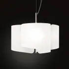 Selene Papiro lampada a sospensione made in Italy Ø46 x H 140 cm Viadurini