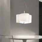 Selene Papiro lampada a sospensione made in Italy Ø46 x H 140 cm Viadurini