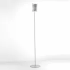 Selene Papiro lampada da terra di design in cristallo Ø15 H 180cm  Viadurini