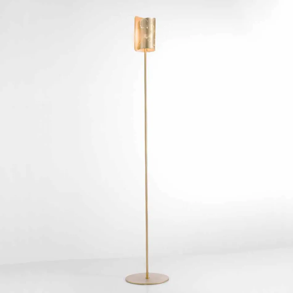 Selene Papiro lampada da terra di design in cristallo Ø15 H 180cm  Viadurini