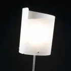 Selene Papiro lampada da terra di design in cristallo Ø26 H185cm Viadurini