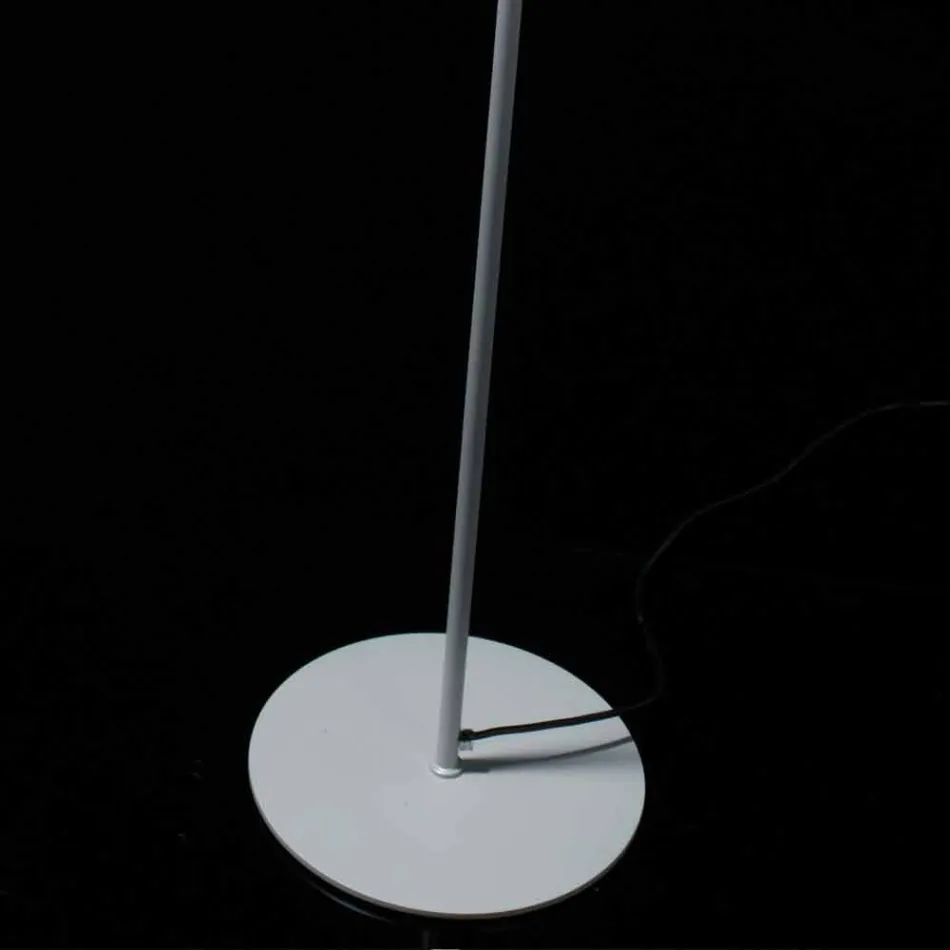 Selene Papiro lampada da terra di design in cristallo Ø26 H185cm Viadurini