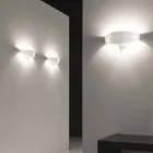 Selene Scudo applique in acciaio verniciato dal design moderno Viadurini