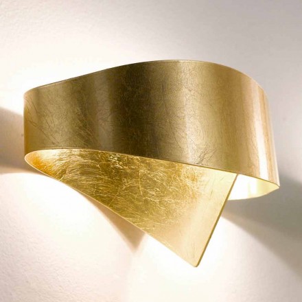Selene Scudo lampada da muro moderna made in Italy 29x15xH16 cm Viadurini