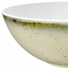 Servizio 6 Coppette per Gelato e 2 Ciotole in Porcellana Colorata - Rurolo Viadurini