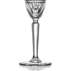 Servizio Calici Flute da Champagne in Eco Cristallo Decoro 12 Pz - Brioso Viadurini