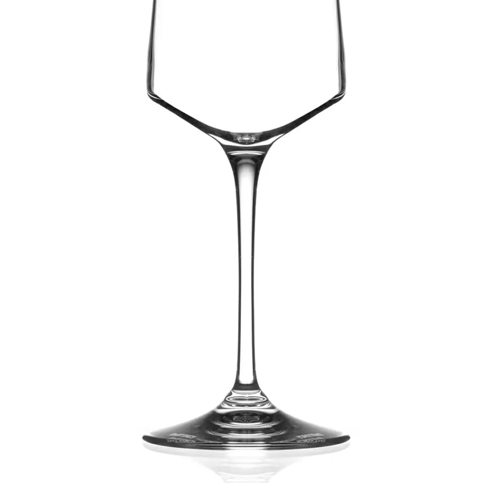 Servizio Calici Flute da Vino in Cristallo Ecologico Minimale 12 Pz - Etera Viadurini