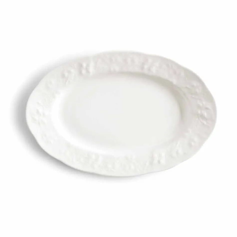 Servizio Completo da Colazione 22 Pezzi in Porcellana Bianca - Gimignano Viadurini