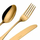 Servizio Completo di Posate in Acciaio Inox Design di Lusso 24 Pezzi - Boss Viadurini