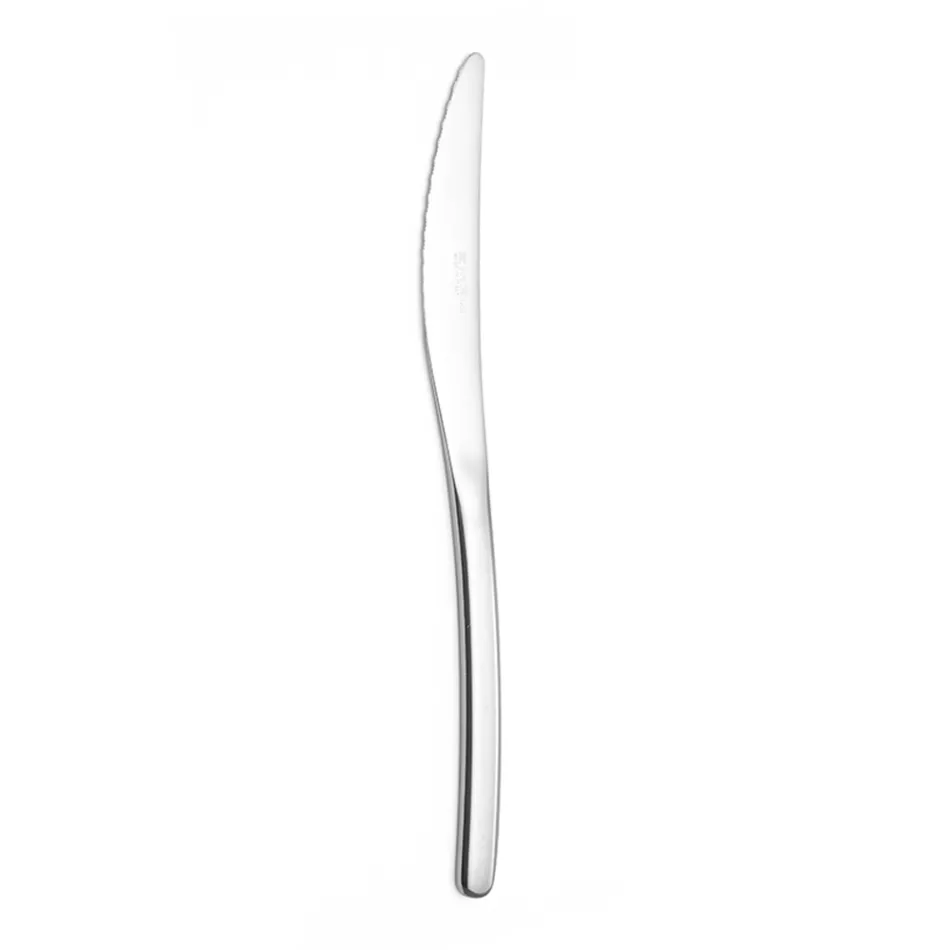 Servizio di Posate in Acciaio Inox Design Tondeggiante 24 Pz - Peperita Viadurini