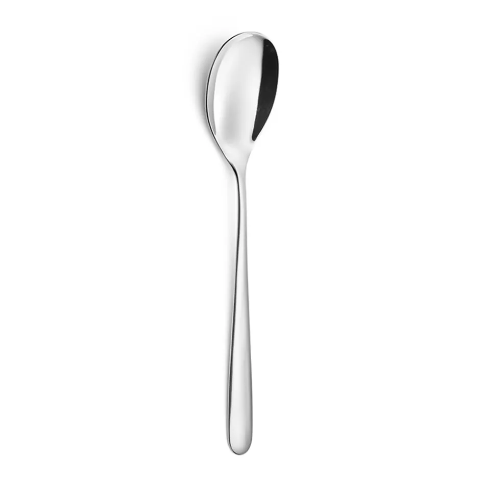 Servizio di Posate in Acciaio Inox Design Tondeggiante 24 Pz - Peperita Viadurini