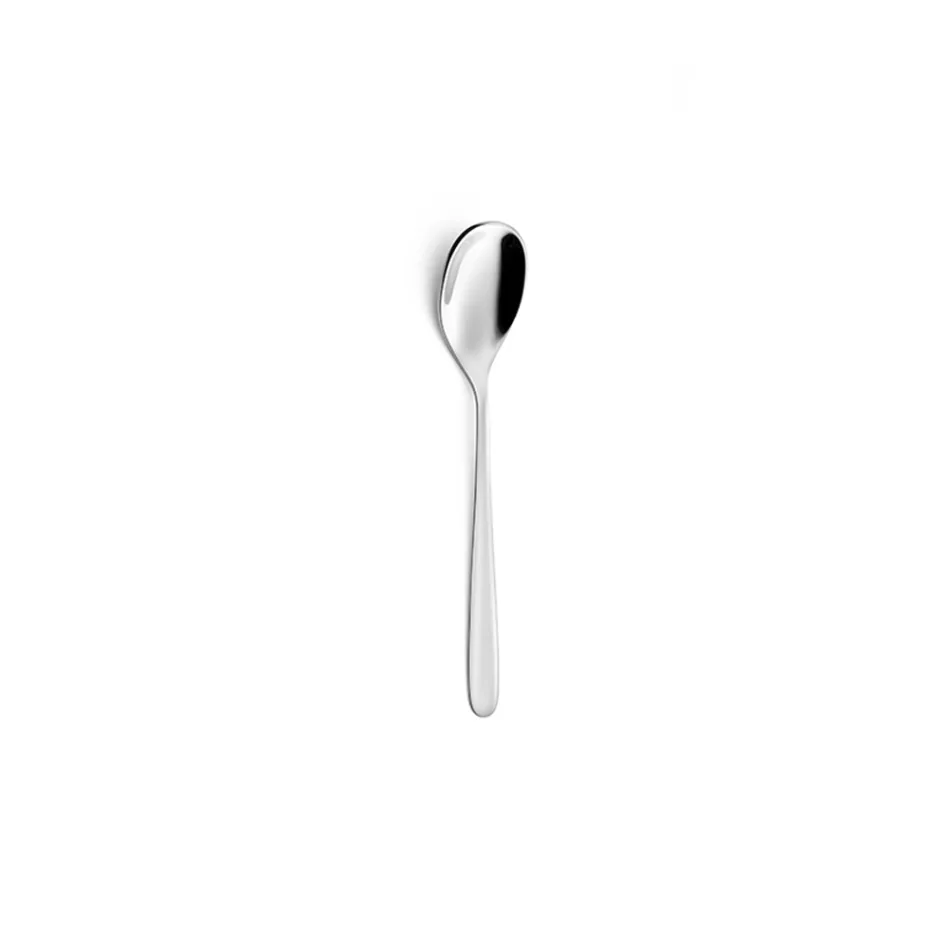 Servizio di Posate in Acciaio Inox Design Tondeggiante 24 Pz - Peperita Viadurini