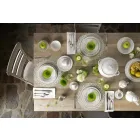 Servizio Piatti Bianchi in Porcellana Eleganti di Design 27 Pezzi - Gimignano Viadurini