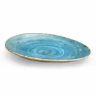 Servizio Piatti da Aperitivo 12 Pezzi in Gres Colorato di Design Moderno - Simba Viadurini