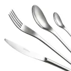 Servizio Posate Acciaio Inox Design Slanciato Orientale 24 Pz - Kimeno Viadurini