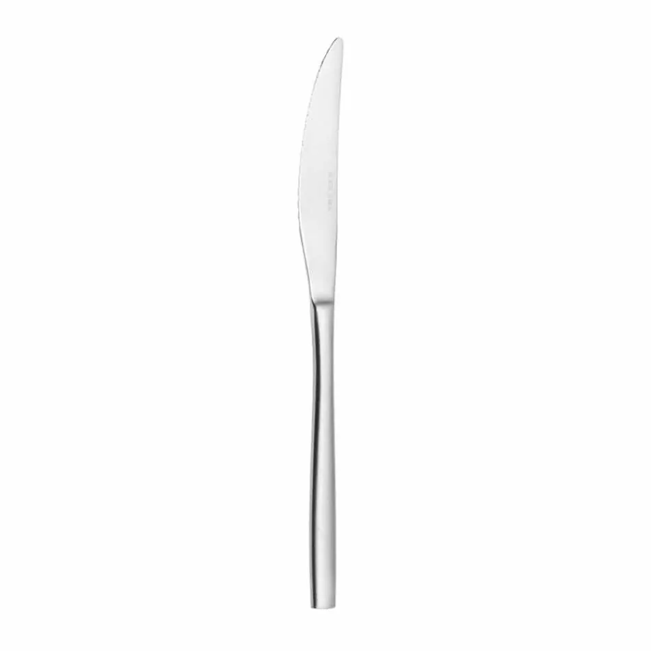 Servizio Posate in Acciaio Inox Sabbiato 24 Pezzi di Design Elegante - Ronfo Viadurini