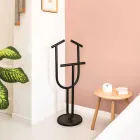 Servomuto di Design in Acciaio Verniciato RAL Made in Italy - Arcano Viadurini