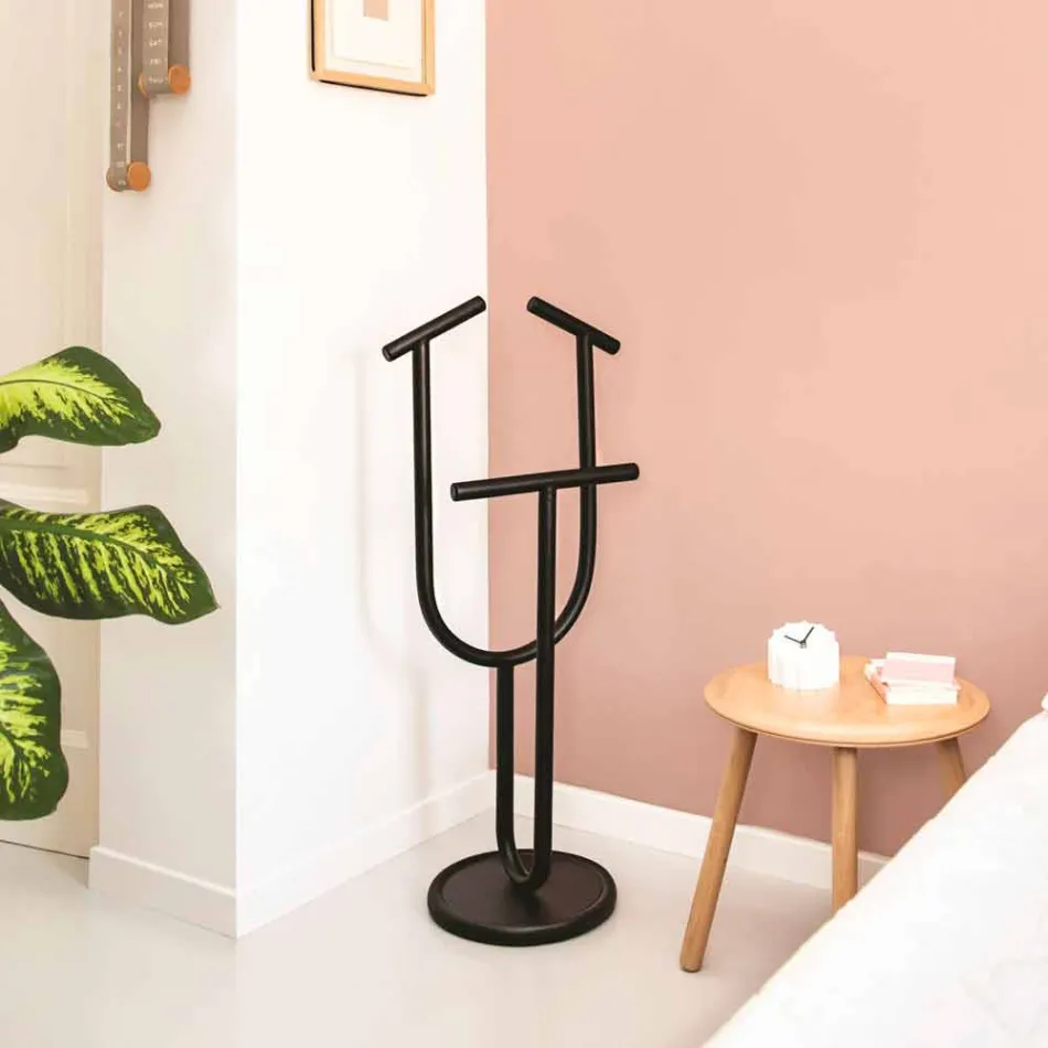 Servomuto di Design in Acciaio Verniciato RAL Made in Italy - Arcano Viadurini