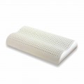 Set 2 cuscini anallergici e traspiranti 100% lattice Bio Cervical