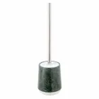 Set accessori da bagno moderni in marmo verde screziato Bombei Viadurini