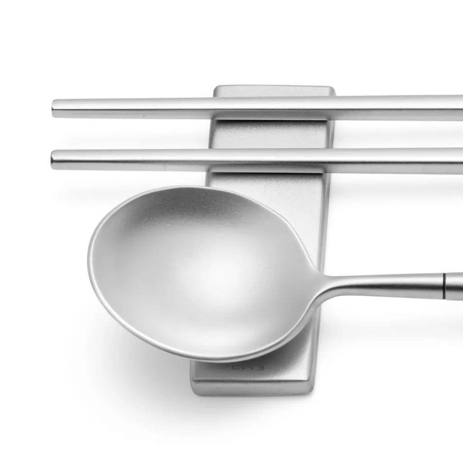 Set Composto da Cucchiaio Frutta, Bacchette e Poggia Posate - Osaka Viadurini