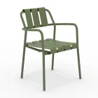 Set di 2 Poltrone da Giardino Realizzate Interamente in Alluminio - Risplendente Viadurini